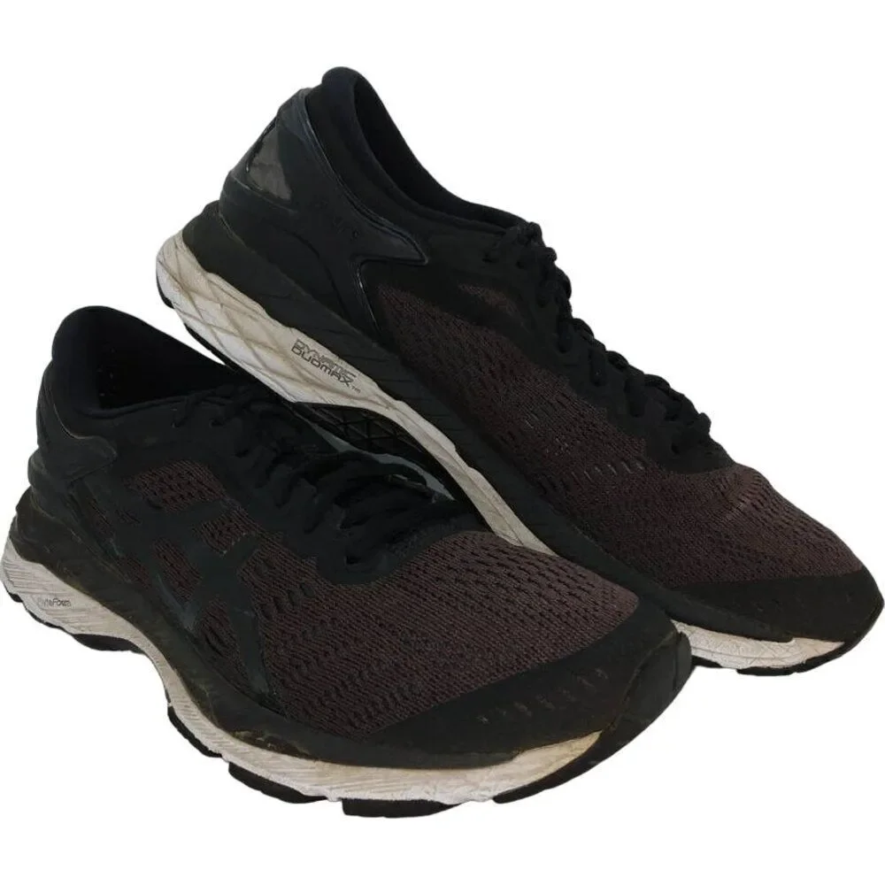 Asics Gel Kayano 24 Women's Black/Purple Running Sneakers - Size: 9.5